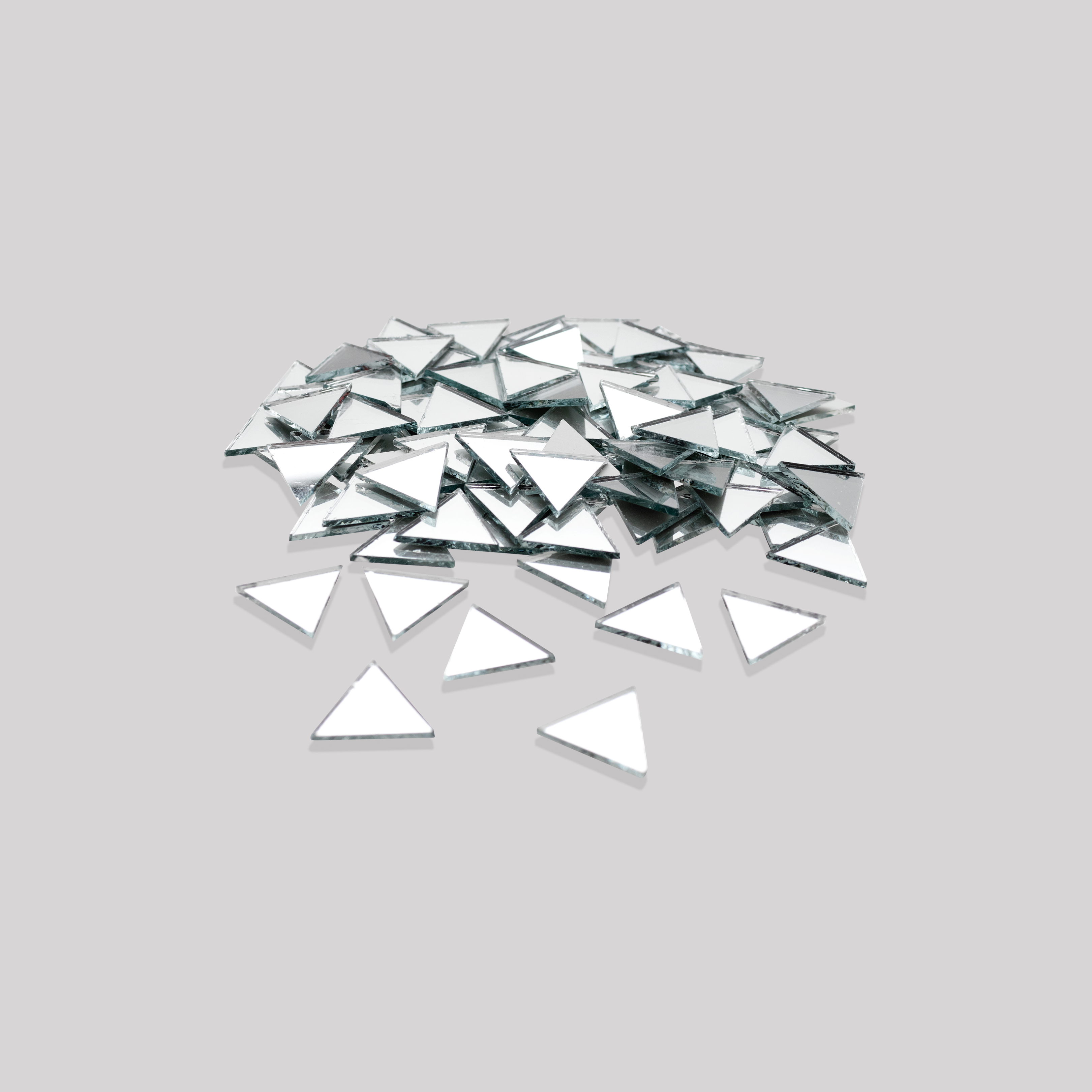 Cut Mirror Triangular 14Mm 1kg