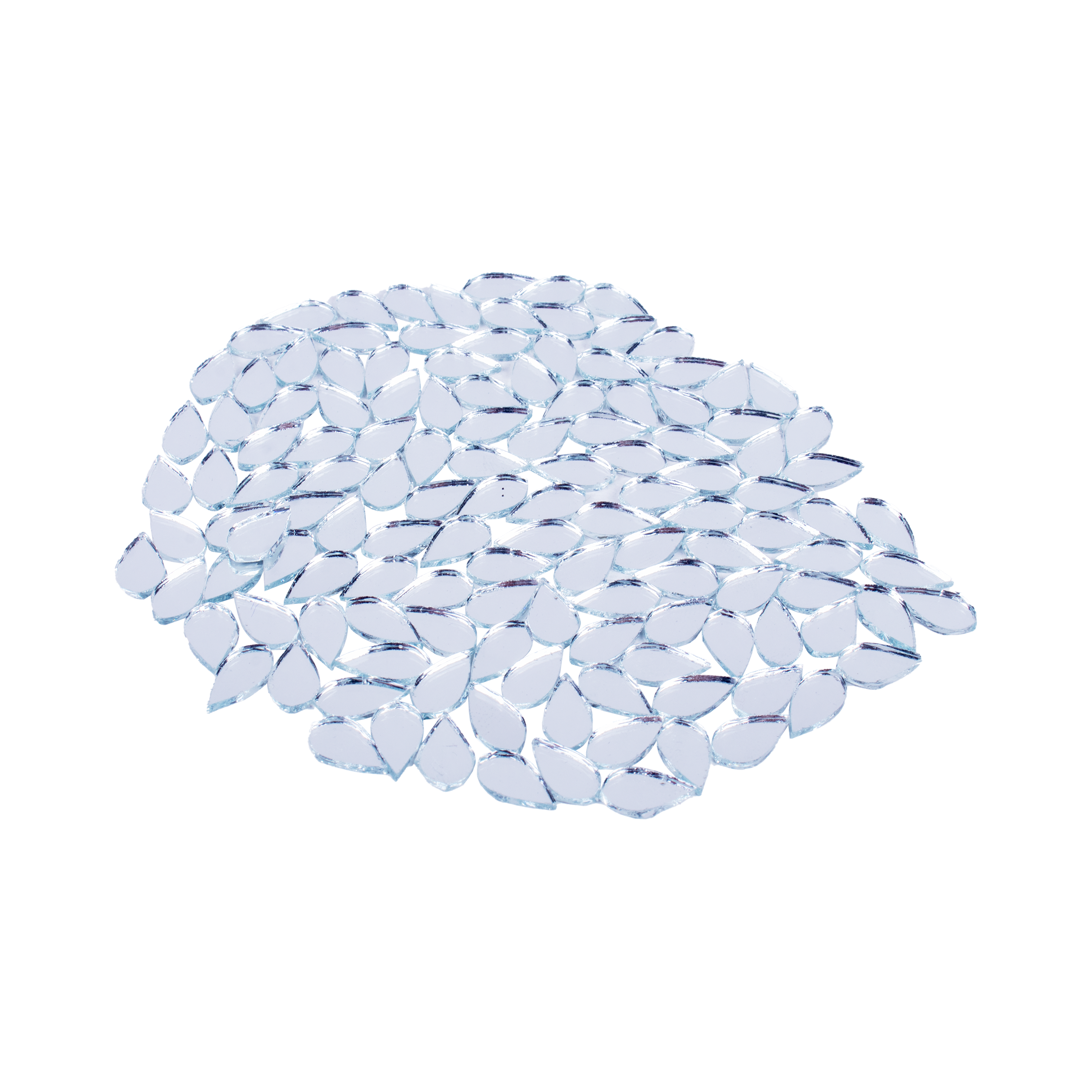Cut Mirror Drop 8Mm 50Gms Approx 673pc
