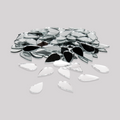 Cut Mirror Leaf 20Mm 50Gms Approx 151pc