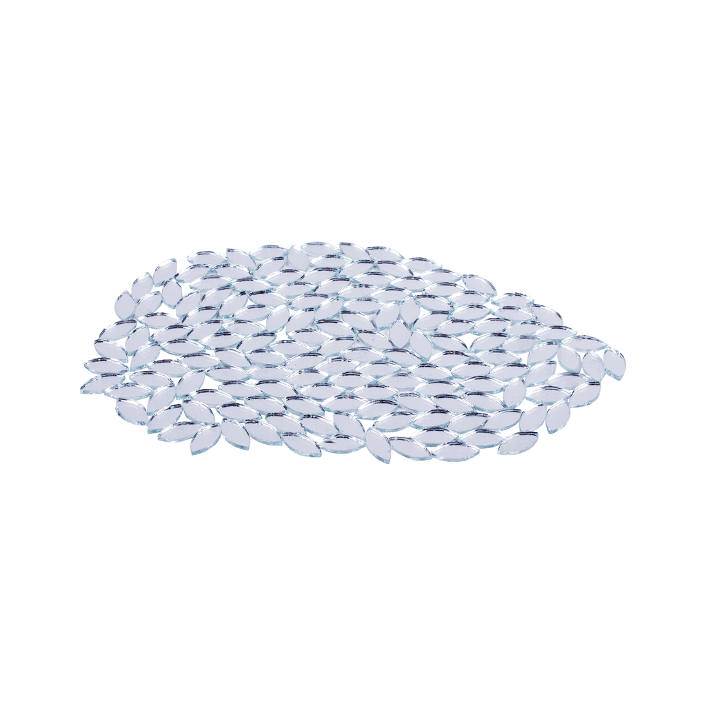 Cut Mirror Leaf 8Mm 50Gms Approx 930pc