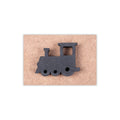 Foam Stamp - Train Engine | 5 x 3.7cm | 10mm Thick (MDF Base 5.5mm thick rectangle 8.2 x 5.9cm) 1pc