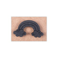Foam Stamp - Rainbow | 6.9cm x 3.8cm | 10mm Thick (MDF Base 5.5mm thick rectangle 8.2 x 5.9cm) 1pc