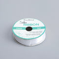 Satin Ribbon 12mm White 6mtr 1Roll