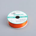 Satin Ribbon 12mm Orange 6mtr 1Roll