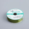 Satin Ribbon 12mm Olive Green 6mtr 1Roll
