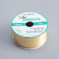 Satin Ribbon 25mm Beige 4mtr 1Roll