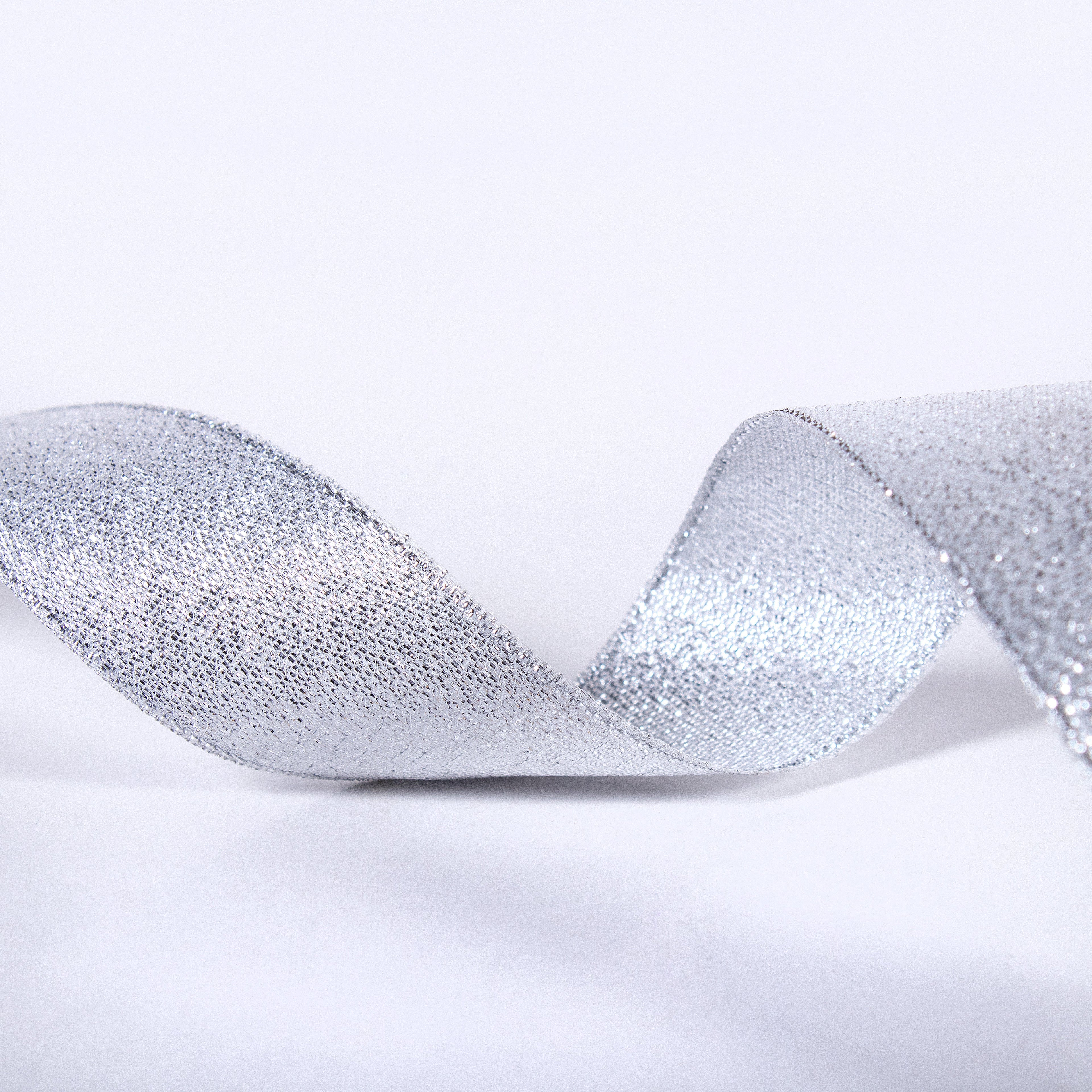 Tissue Ribbon 25mm Silver 3mtr 1Roll