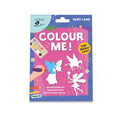 Colour Me Fairy Land Pre- Cut Shapes with 12 Colour Markers 10Pc Box