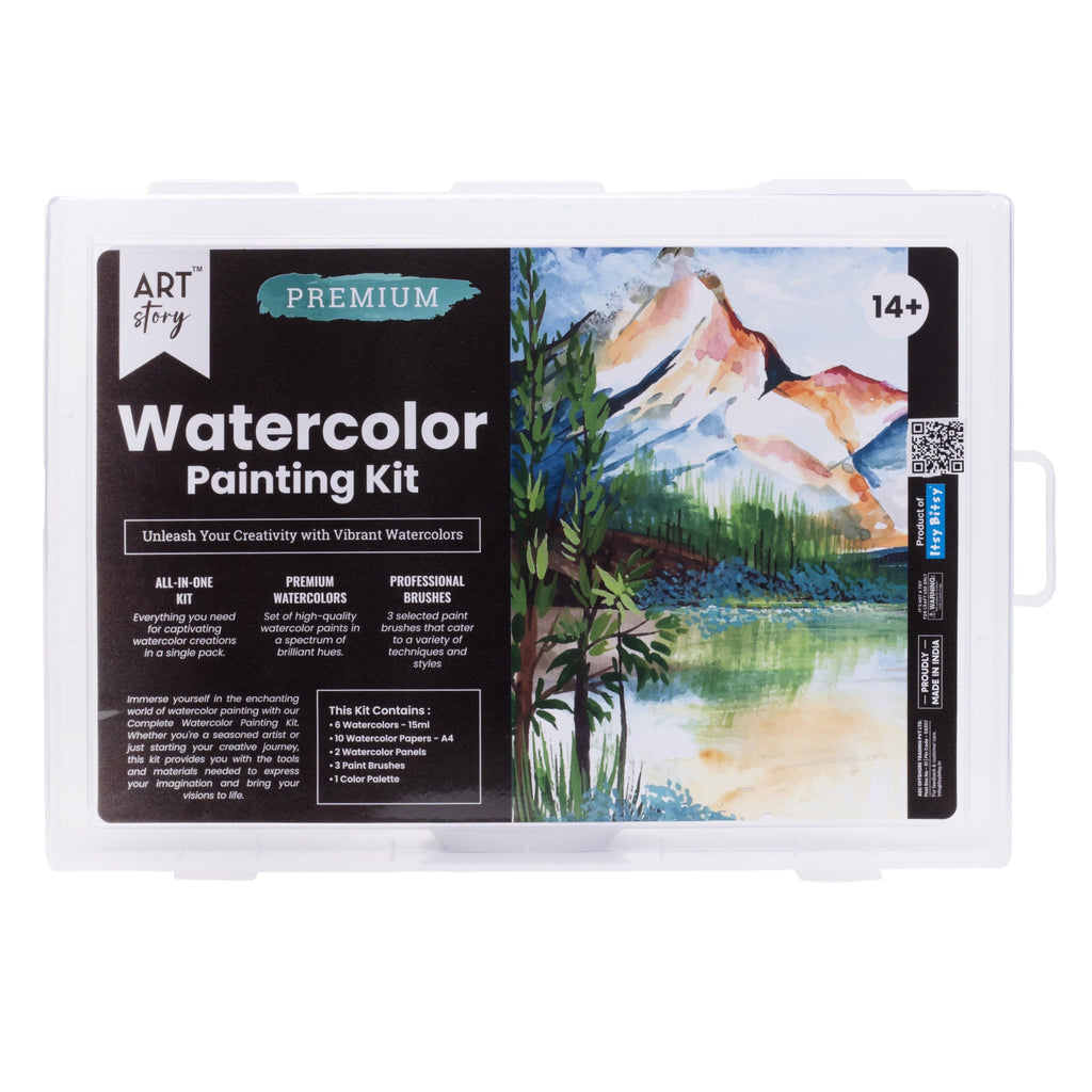DIY Watercolor Painting Kit 1 Box