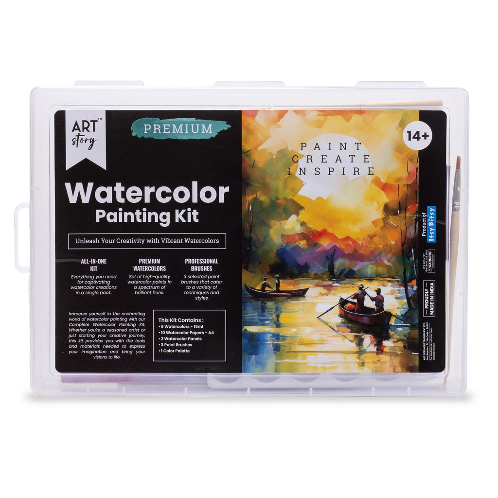 DIY Watercolor Painting Kit 1 Box