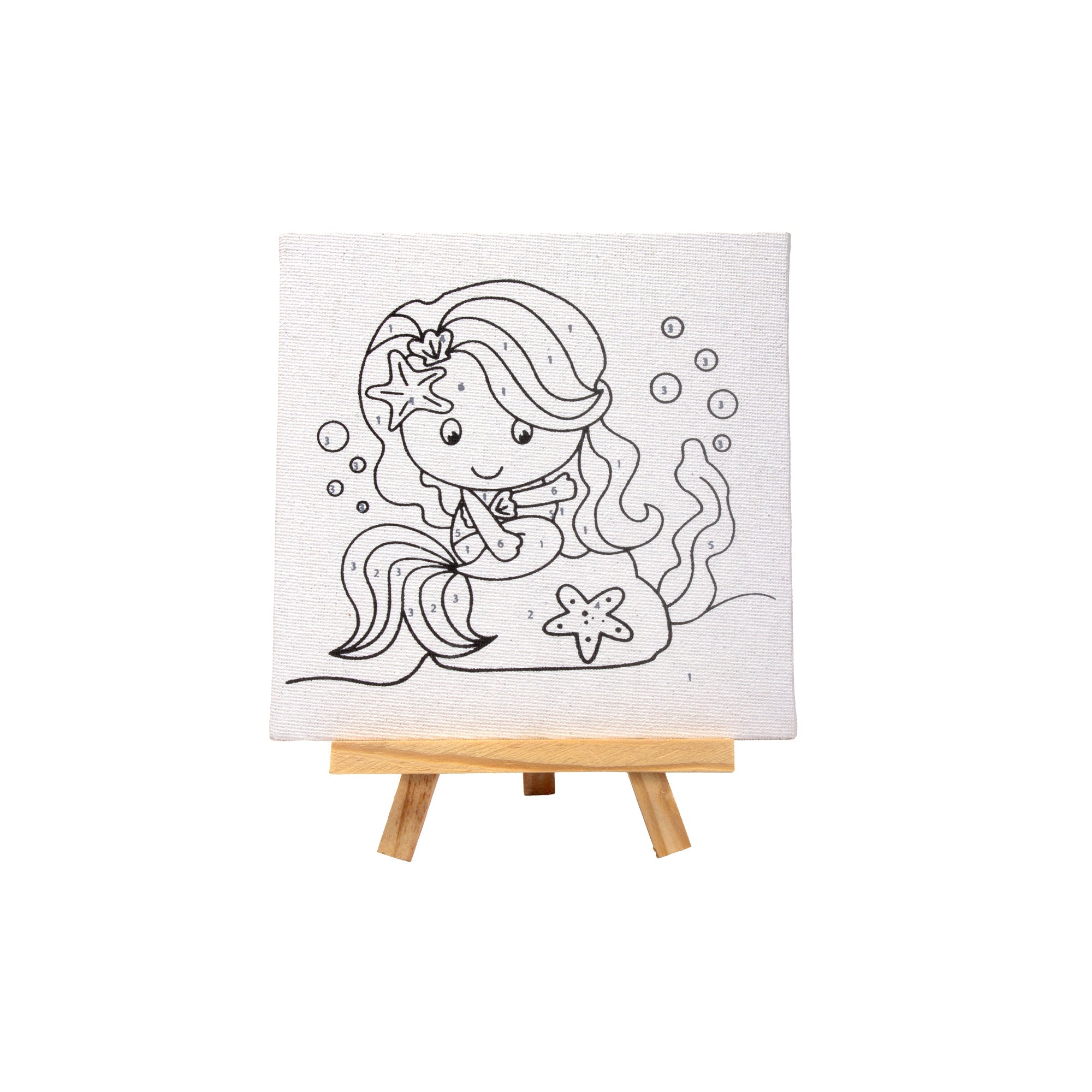 DIY Paint By Numbers - Little Mermaid, 1 Box