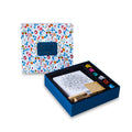 Mandala Blossom Art Kit  - Gift Of Creativity (1 Preprinted Canvas with Easel  1 Plain Canvas with Easel)