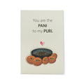 Greeting Card & Envelope Pani To My Puri 4 X 6Inch Approx 2 Pc