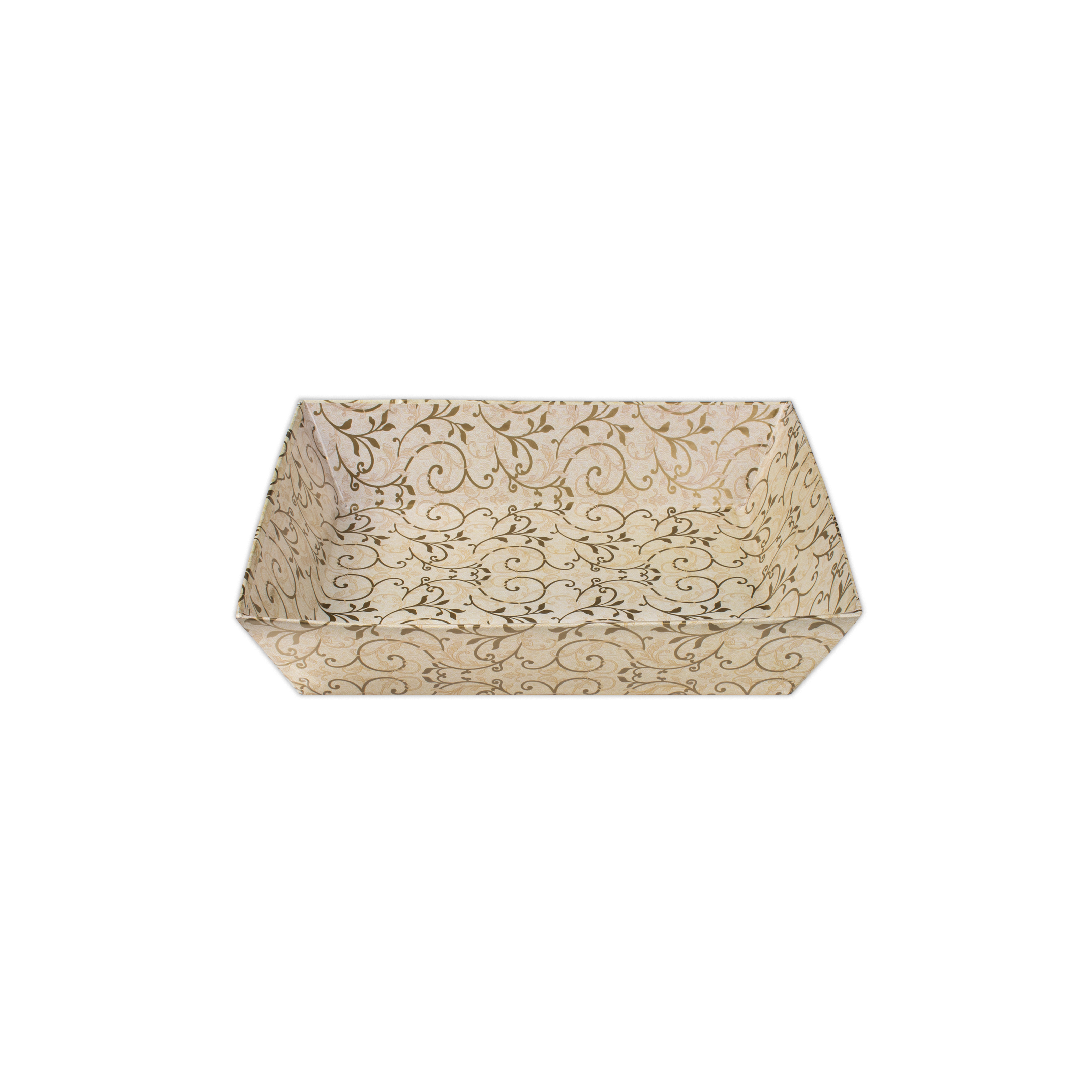 Angled Gifting Tray - Floral Swirl, 6.2in x 8in, 1pc