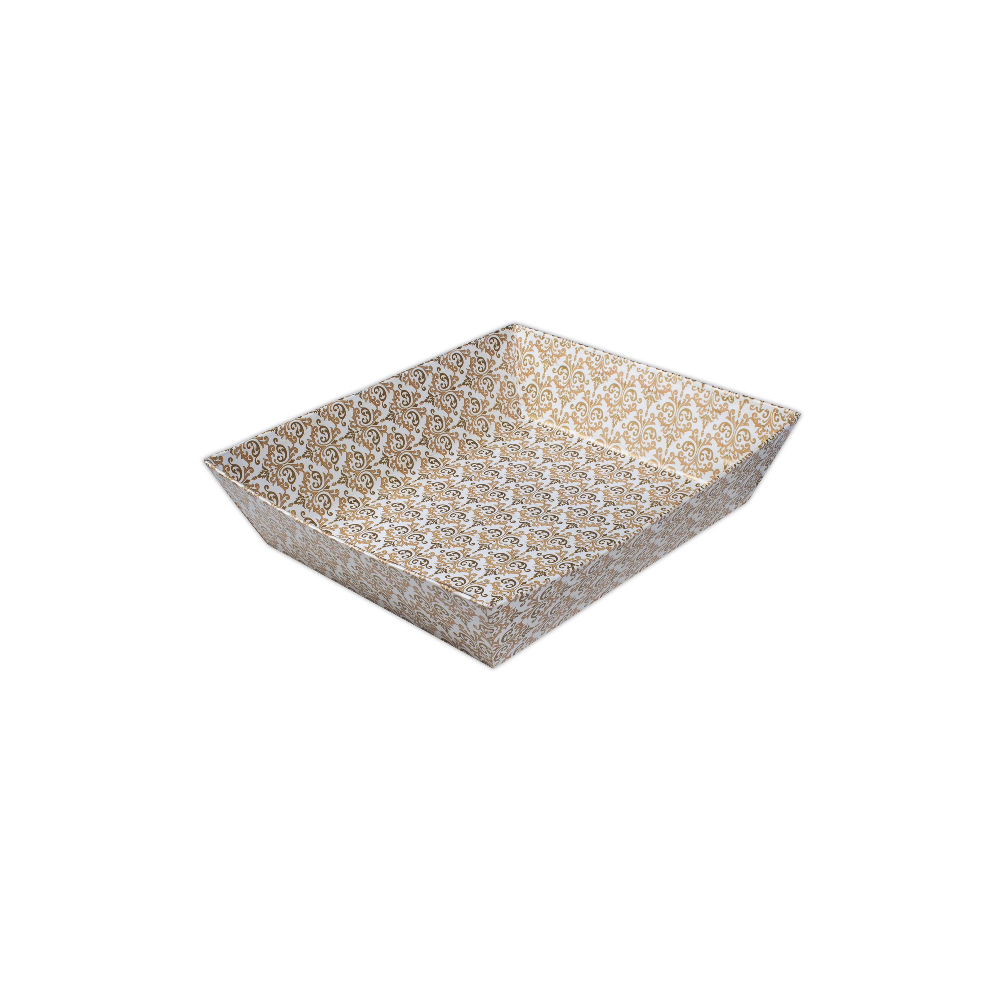 Angled Gifting Tray - Classy Damask, 6.2in x 8in, 1pc