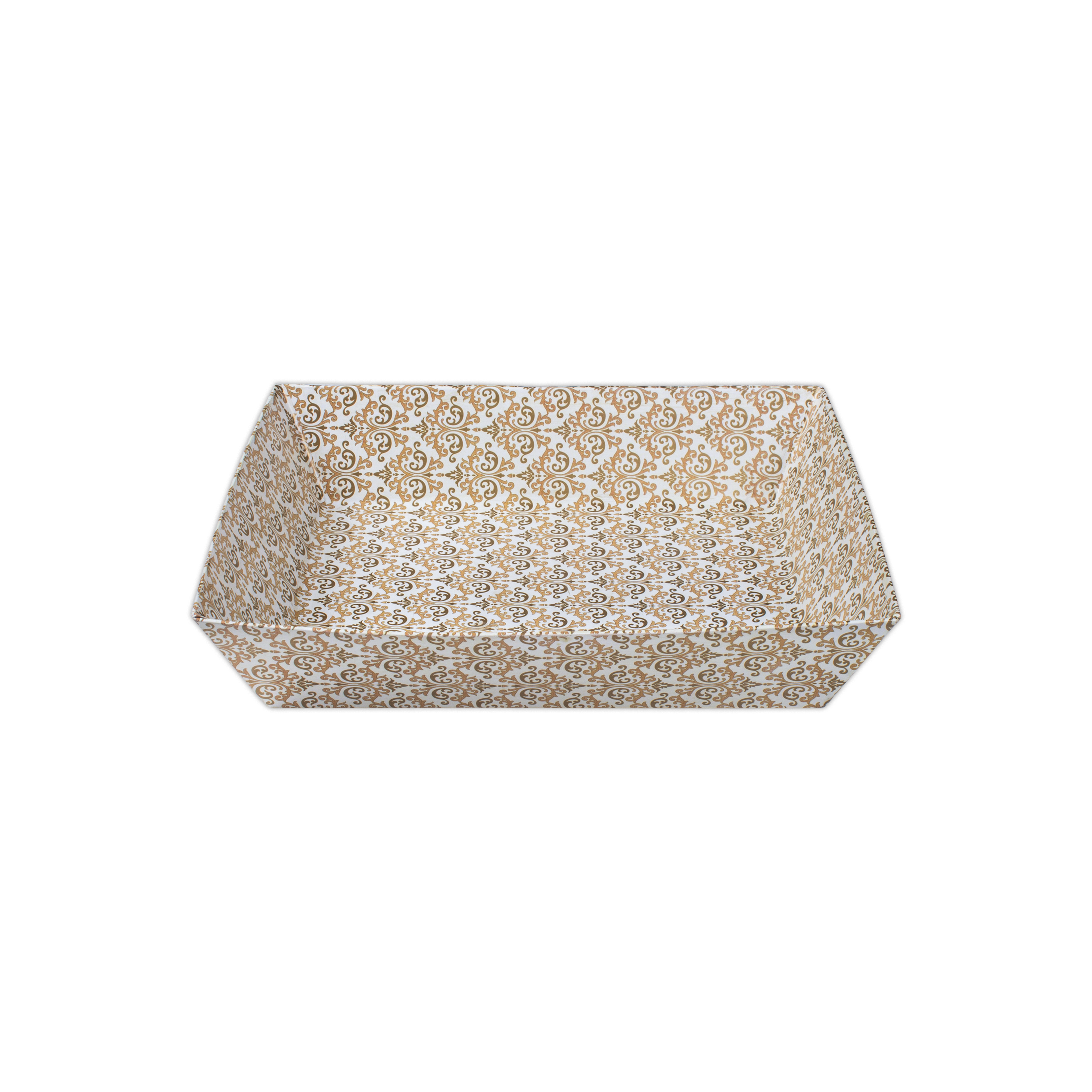 Angled Gifting Tray - Classy Damask, 8.1in x 10.2inch, 1pc