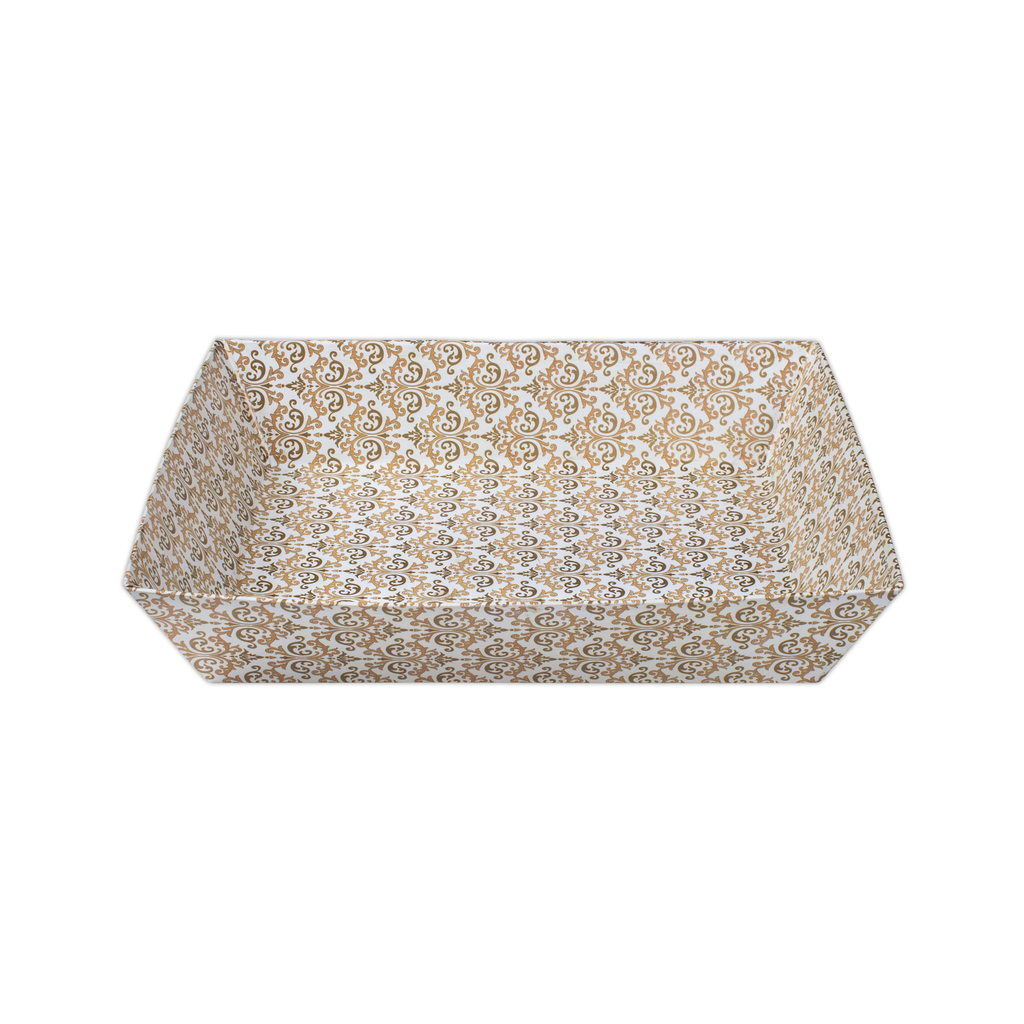 Angled Gifting Tray - Classy Damask, 10.1in x 12in, 1pc