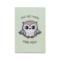 3D Greeting Card & Envelope Owl be there 4 X 6inch