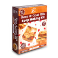 DIY Rose And Goat Milk Soap Making Kit 1Box