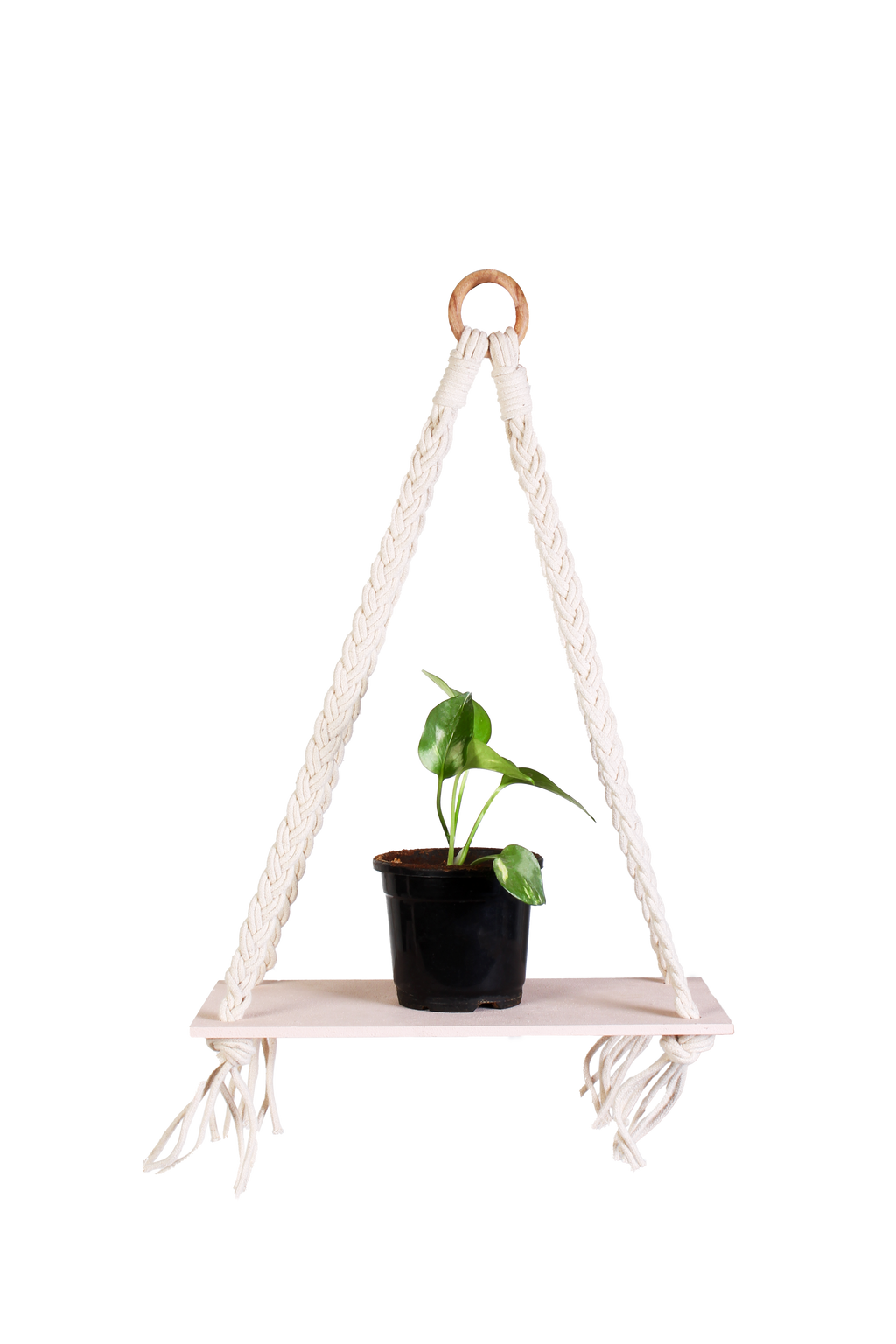 DIY Macrame Hanging Shelf Kit 1Box