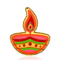 Festive Lamp Approx 4 X 3.3inch 2mm Thick 1pc