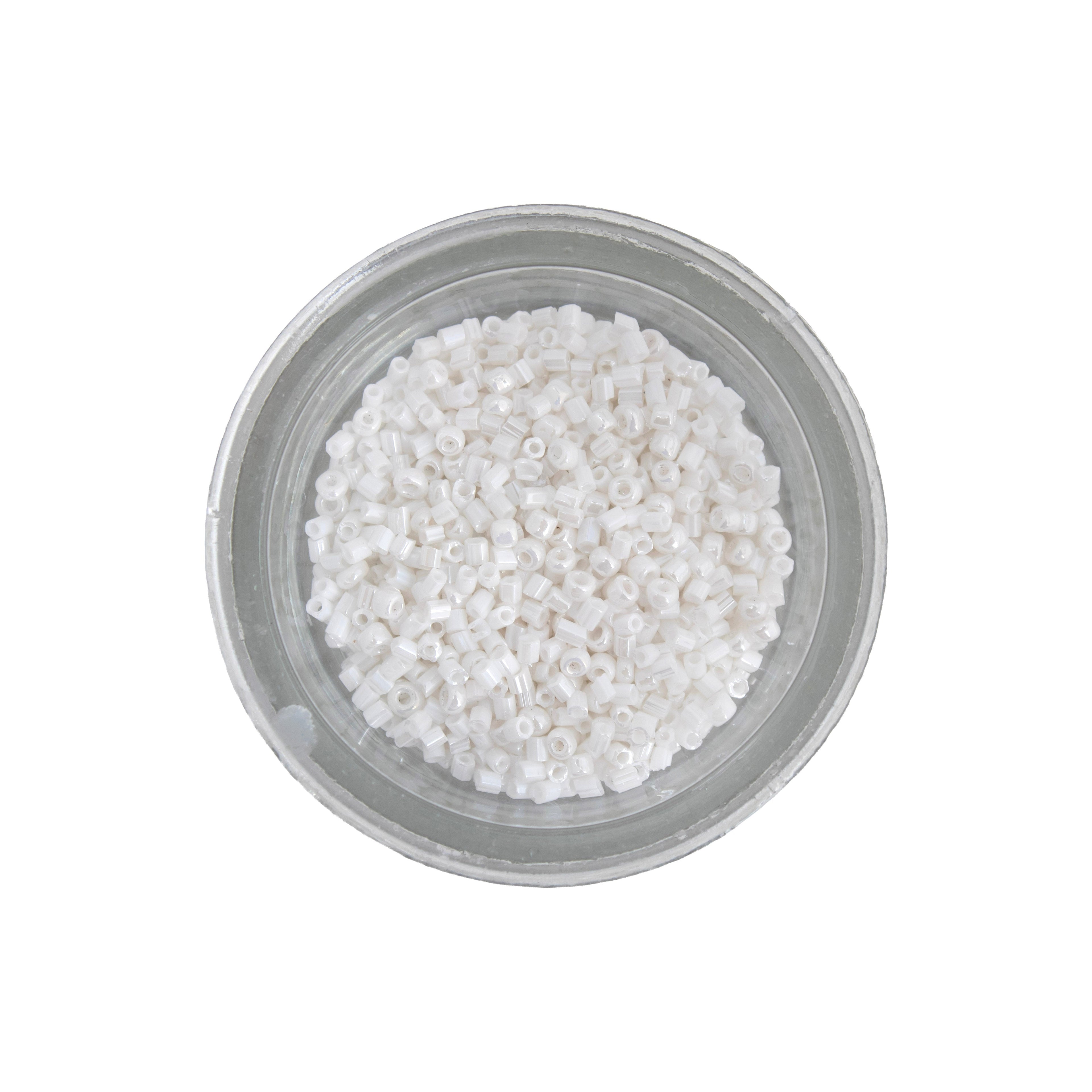 Seed Bead - Coral Sky (White, Pink & Light Blue) 2mm 3 Layer Pack Each 10g