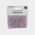 Bugle Beads Soft pink 3mm 30g