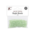 Bugle Beads Spring Green 3mm 30g