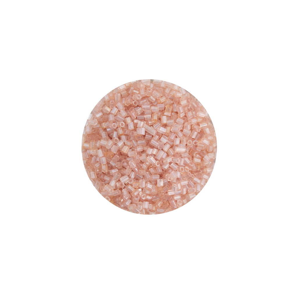 Bugle Beads Misty Peach 3mm 30g