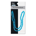 Fire Polished Beads Aquamarine Rainbow 6mm 1 String