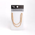 Fire Polished Beads Champagne Rainbow 4mm 1 String