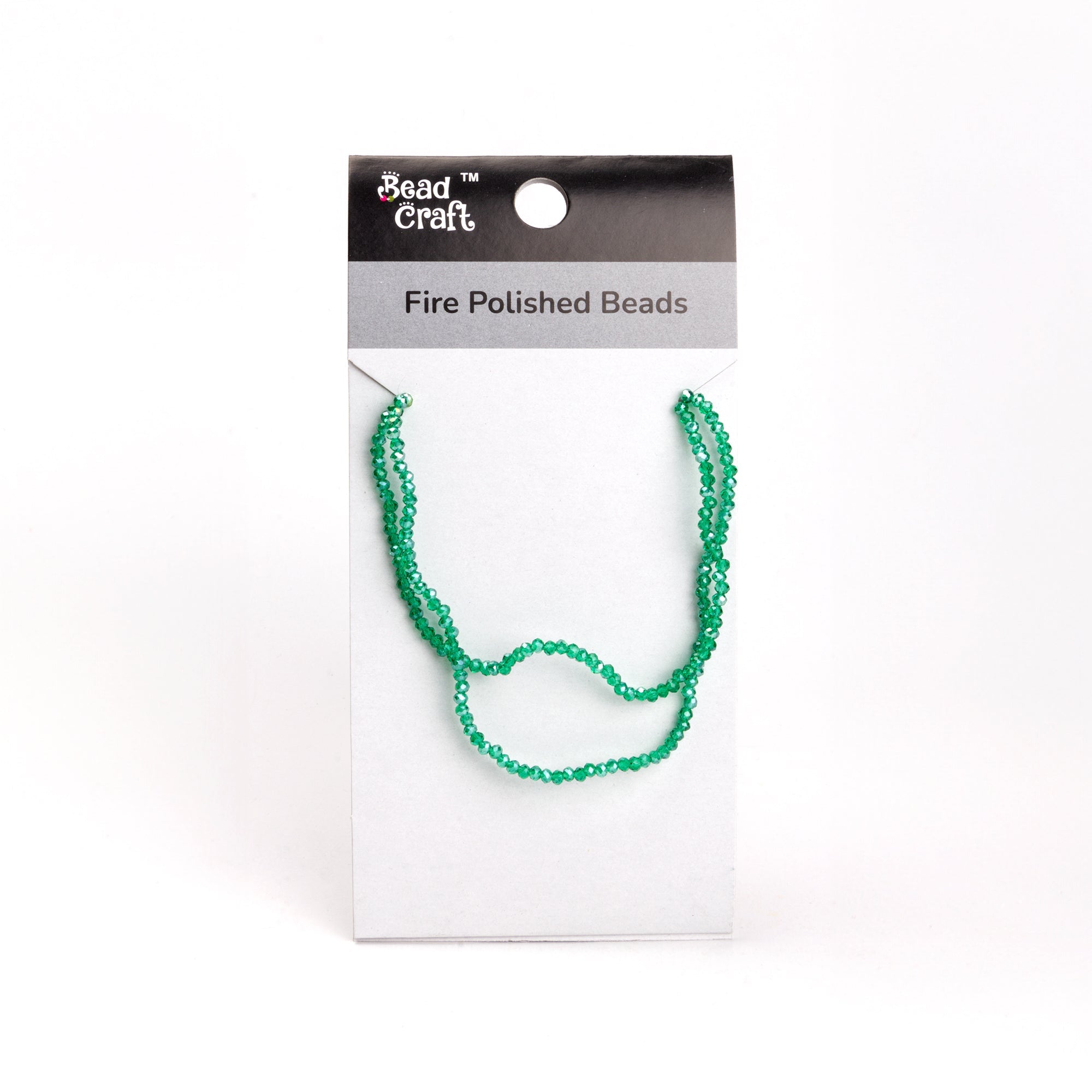 Fire Polished Beads Teal Rainbow 2mm 1 String
