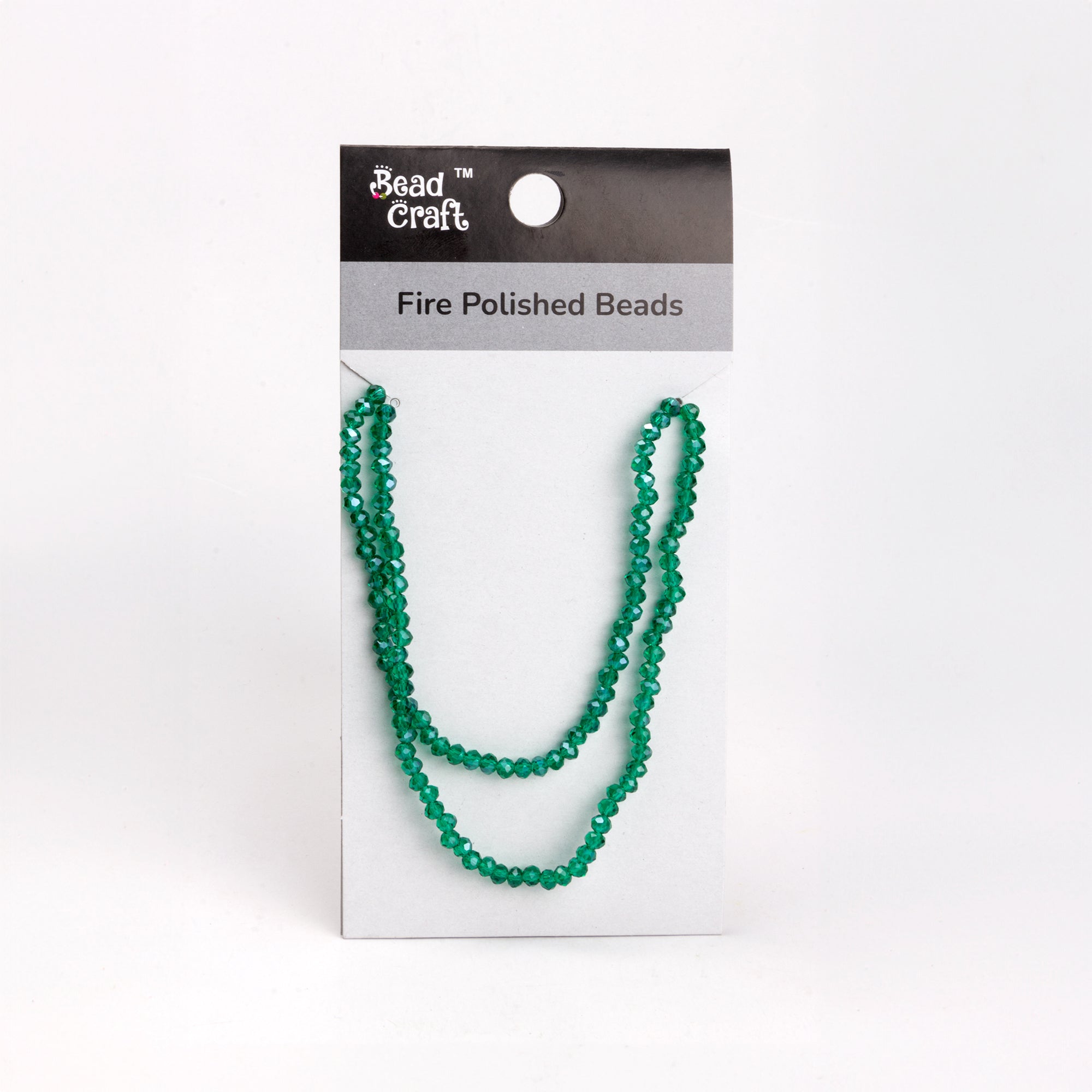 Fire Polished Beads Teal Rainbow 4mm 1 String