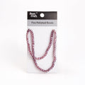 Fire Polished Beads Amethyst Rainbow 6mm 1 String