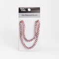 Fire Polished Beads Amethyst Rainbow 8mm 1 String