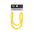 Fire Polished Beads Citrine Rainbow 6/8mm 1 String