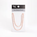 Fire Polished Beads Pink Diamond 4mm 1 String