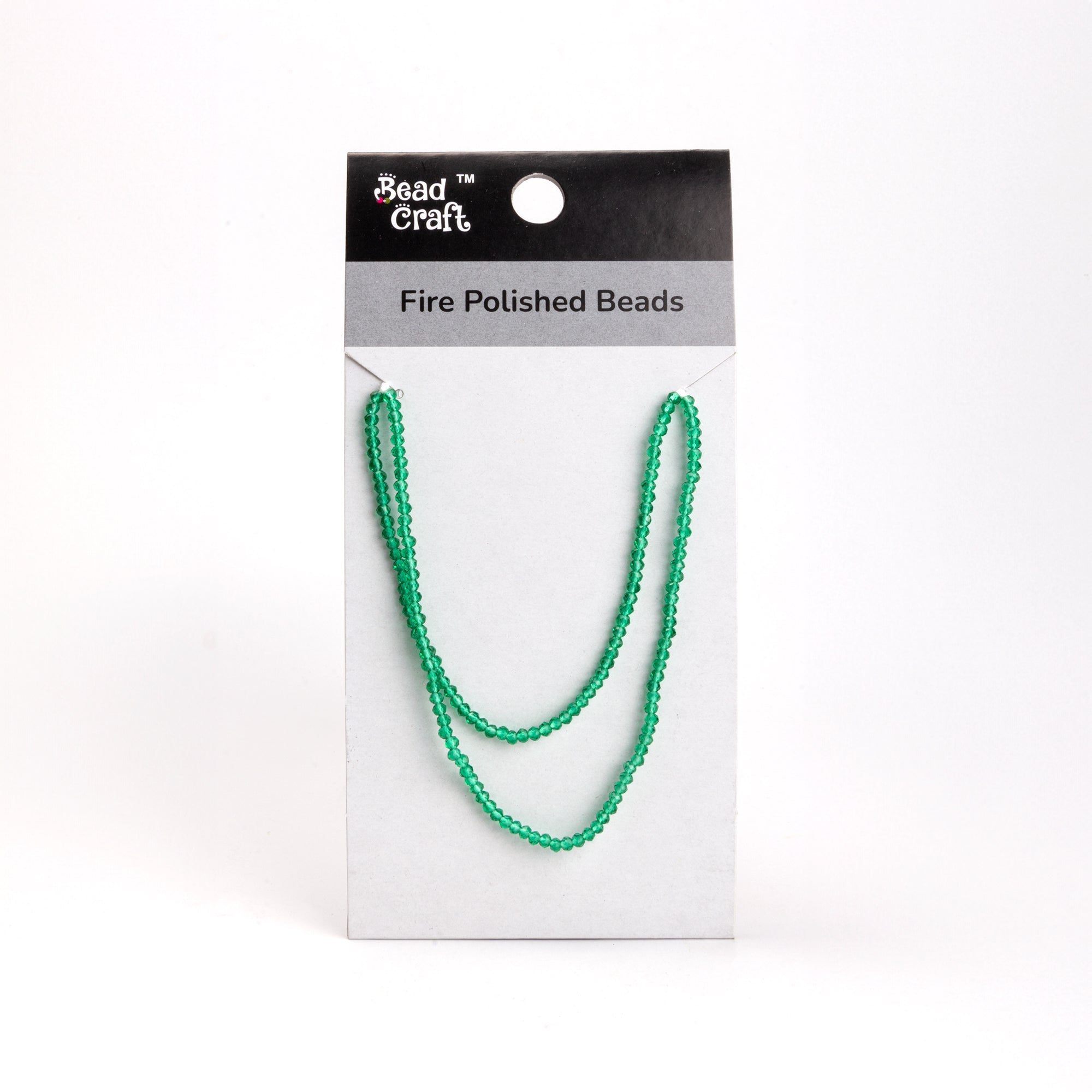 Fire Polished Beads Teal Crystal 2mm 1 String