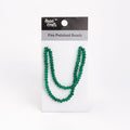 Fire Polished Beads Teal Crystal 6mm 1 String