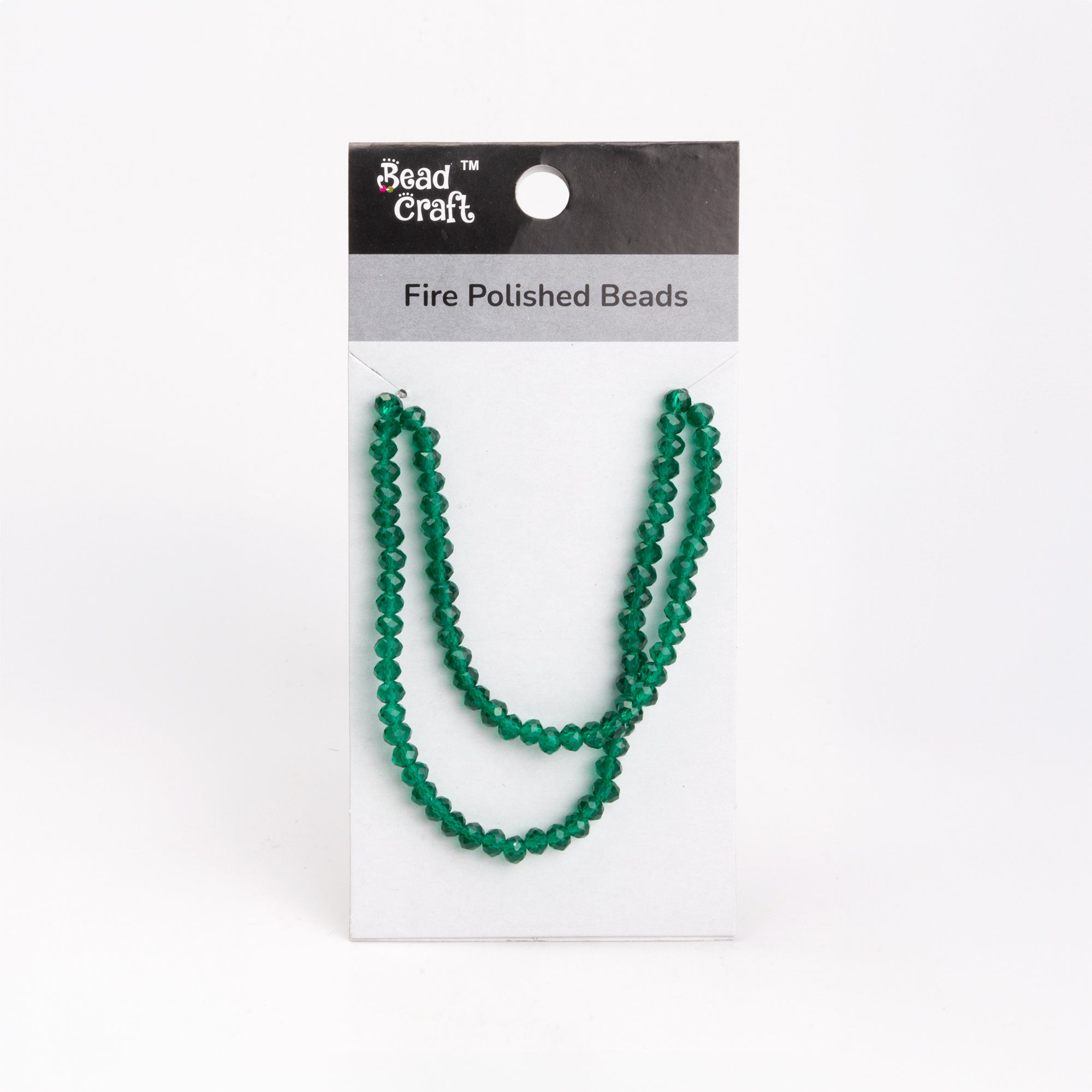 Fire Polished Beads Teal Crystal 6mm 1 String