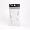 Fire Polished Beads Opaque Rose 2mm 1 String