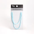 Fire Polished Beads Opaque Turquoise 4mm 1 String