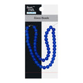 Glass Beads Indigo Blue 1 String