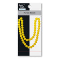 Acrylic Beads Sunny Yellow 1 String