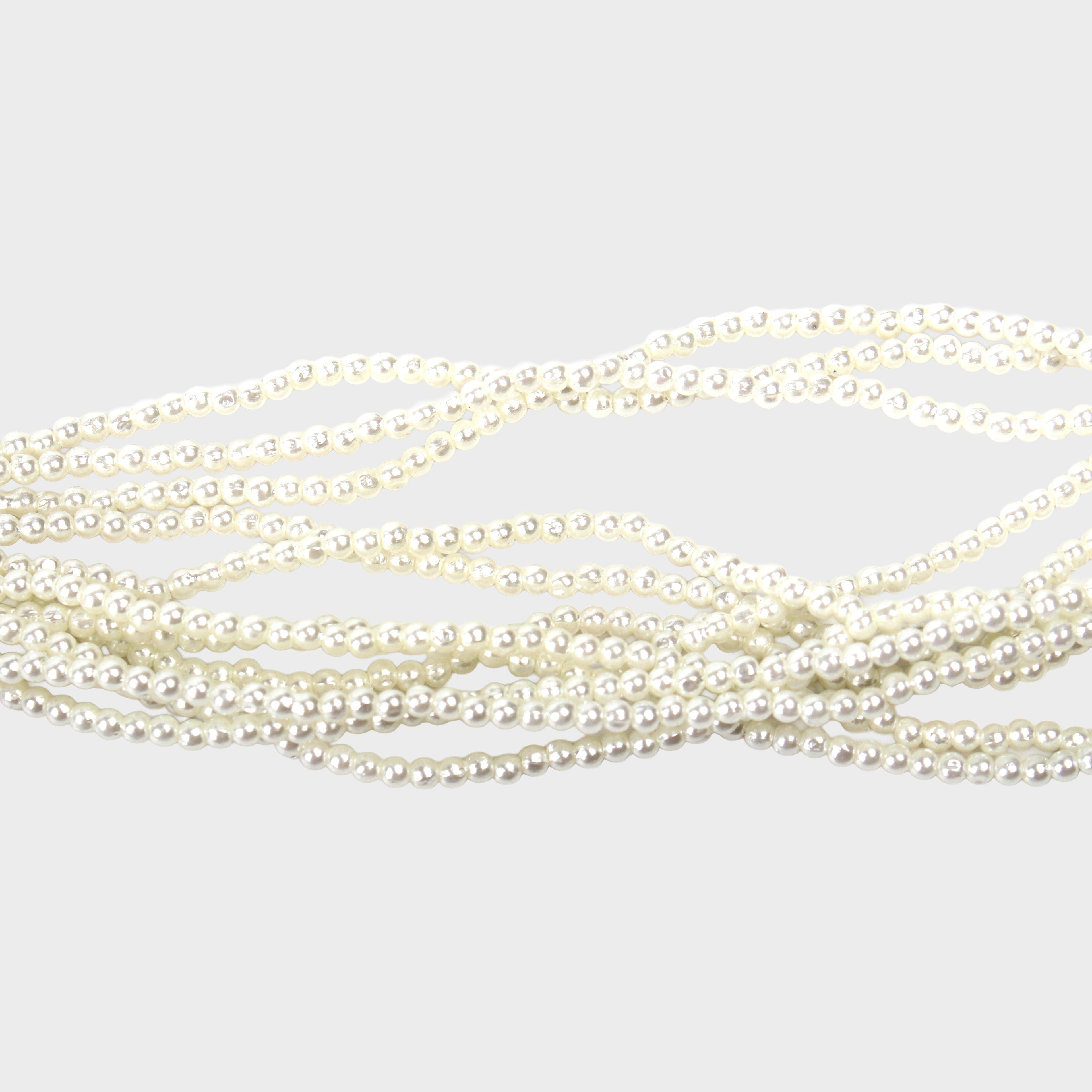 Pearl White 2mm 15gm String