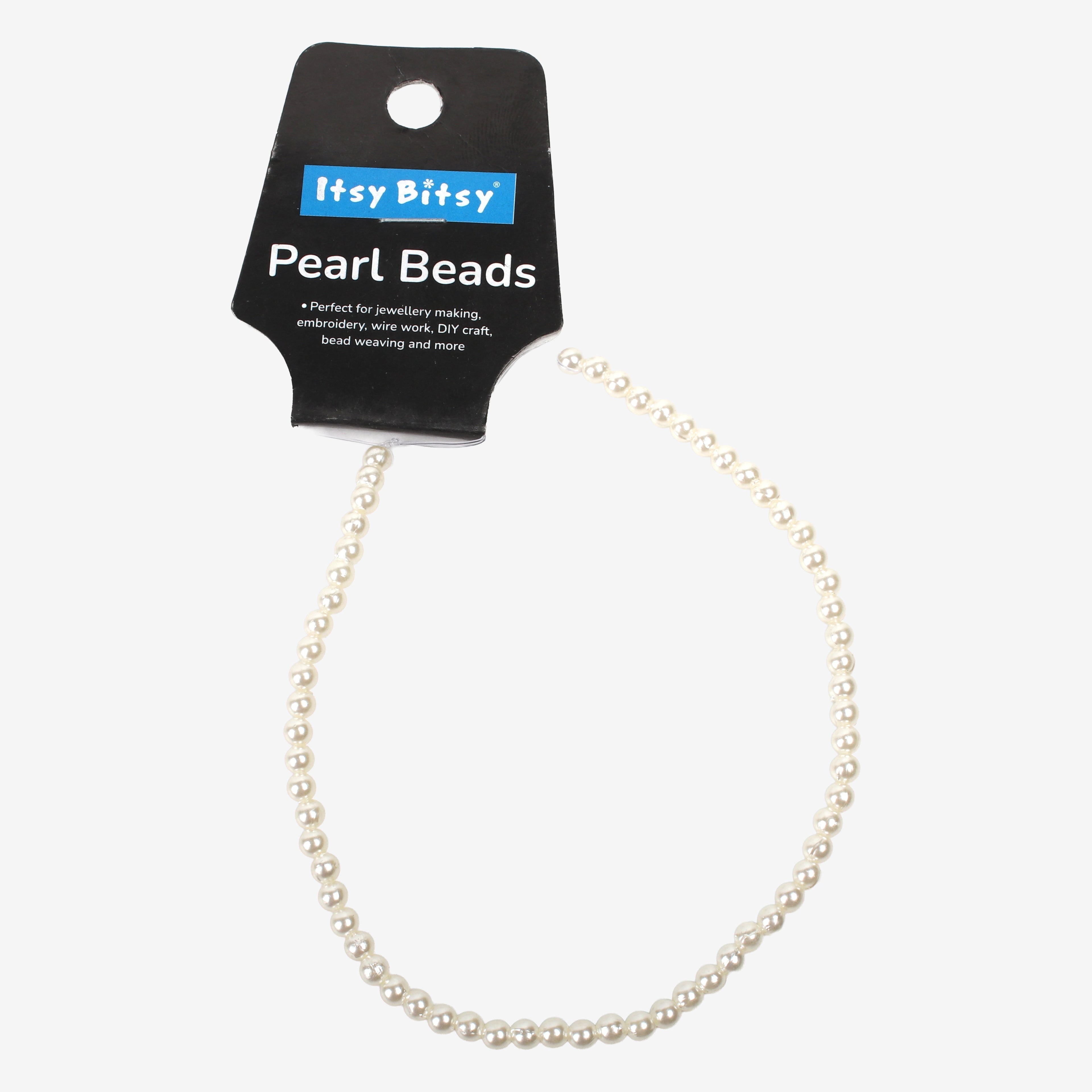 Pearl White 4mm 1 String