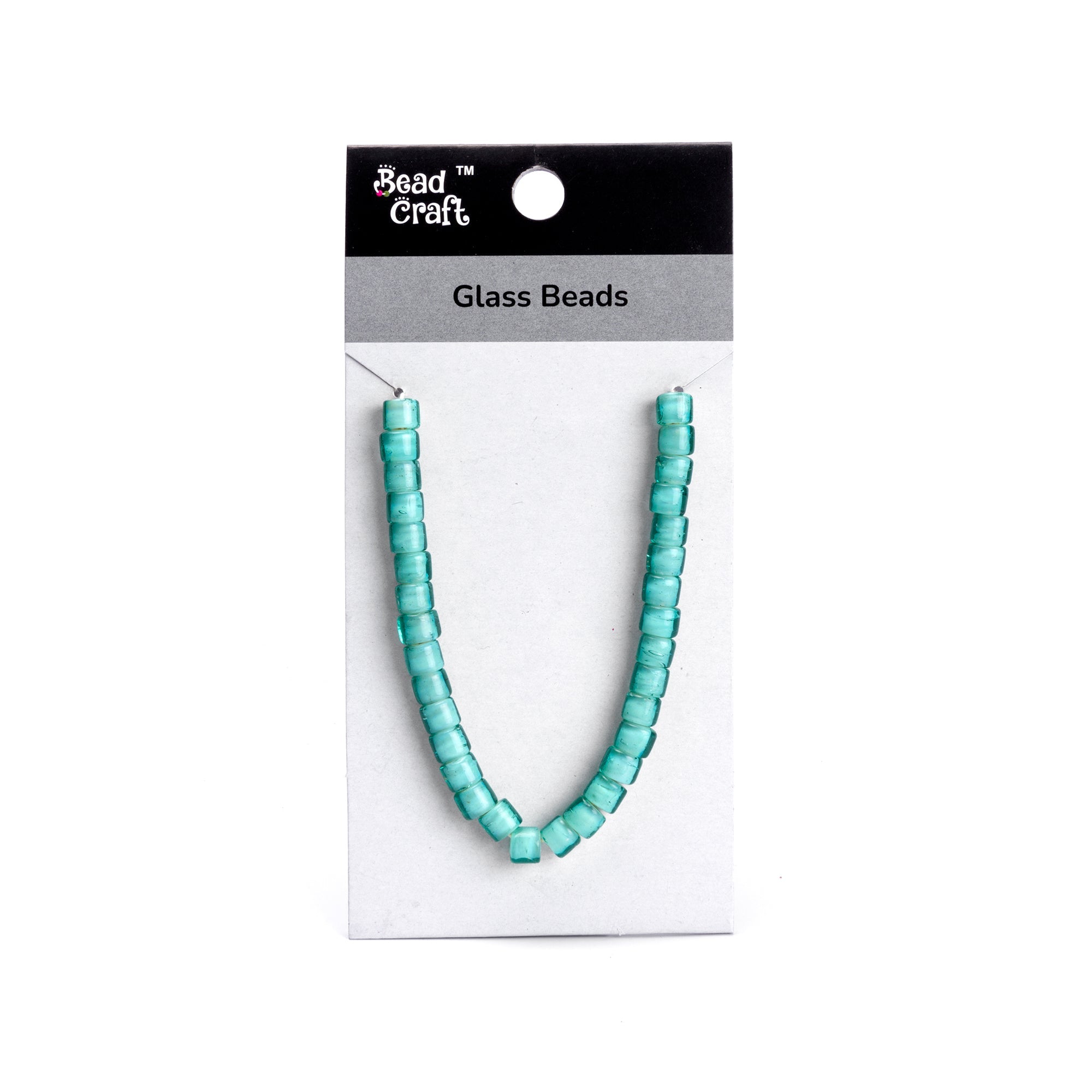 Glass Beads Blue 1 String