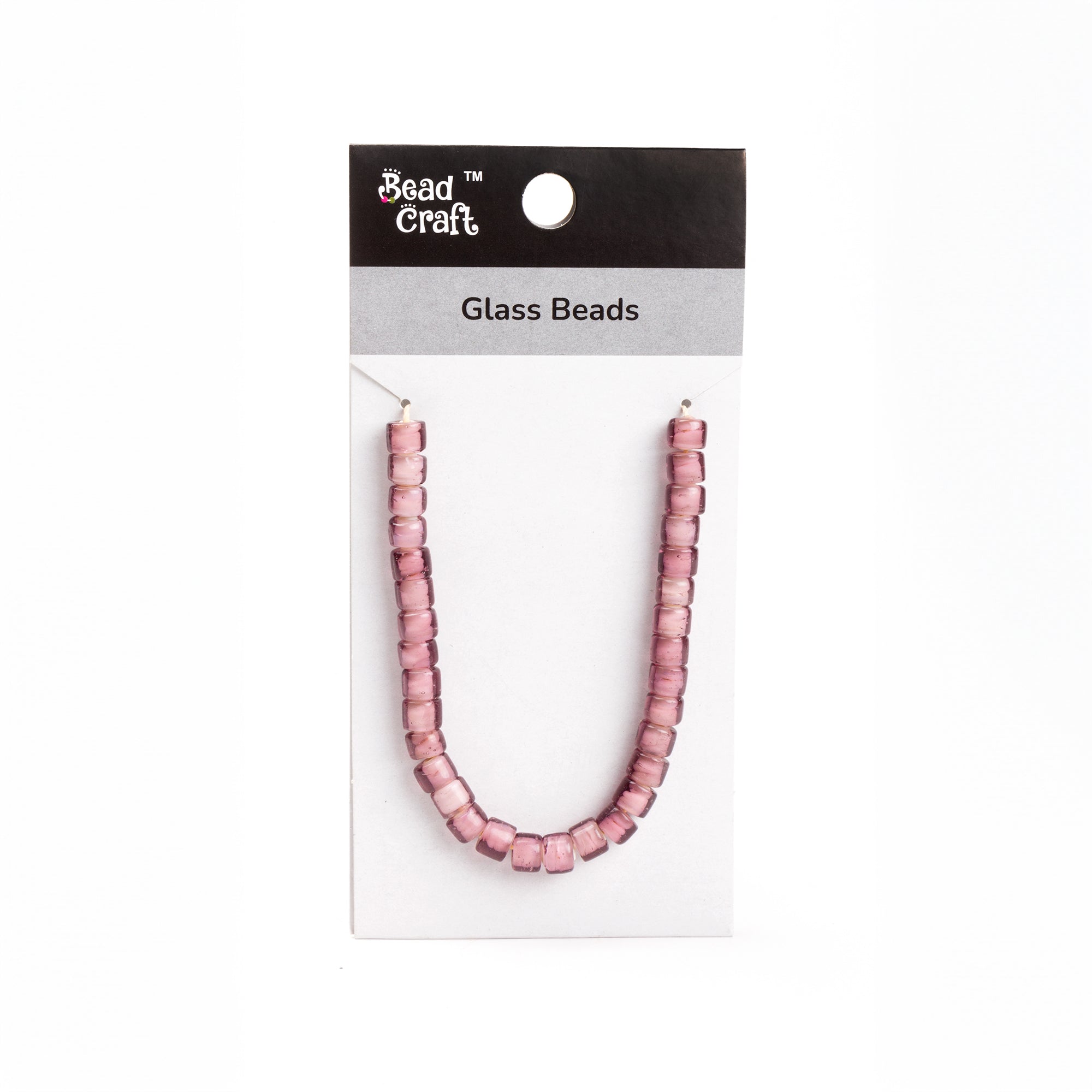 Glass Beads Mauve 1 String
