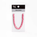 Glass Beads Deep Rose 1 String