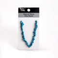 Handmade Glass Chip Beads Turquoise Approx 15gm